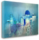 "Santorini Blue" By John Lovett, Giclee Print on Gallery Wrap Canvas