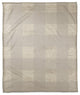 Gray Buffalo Check 50x60 Coral Fleece Blanket