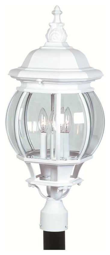 Classico 4-Light 11" White Outdoor Light