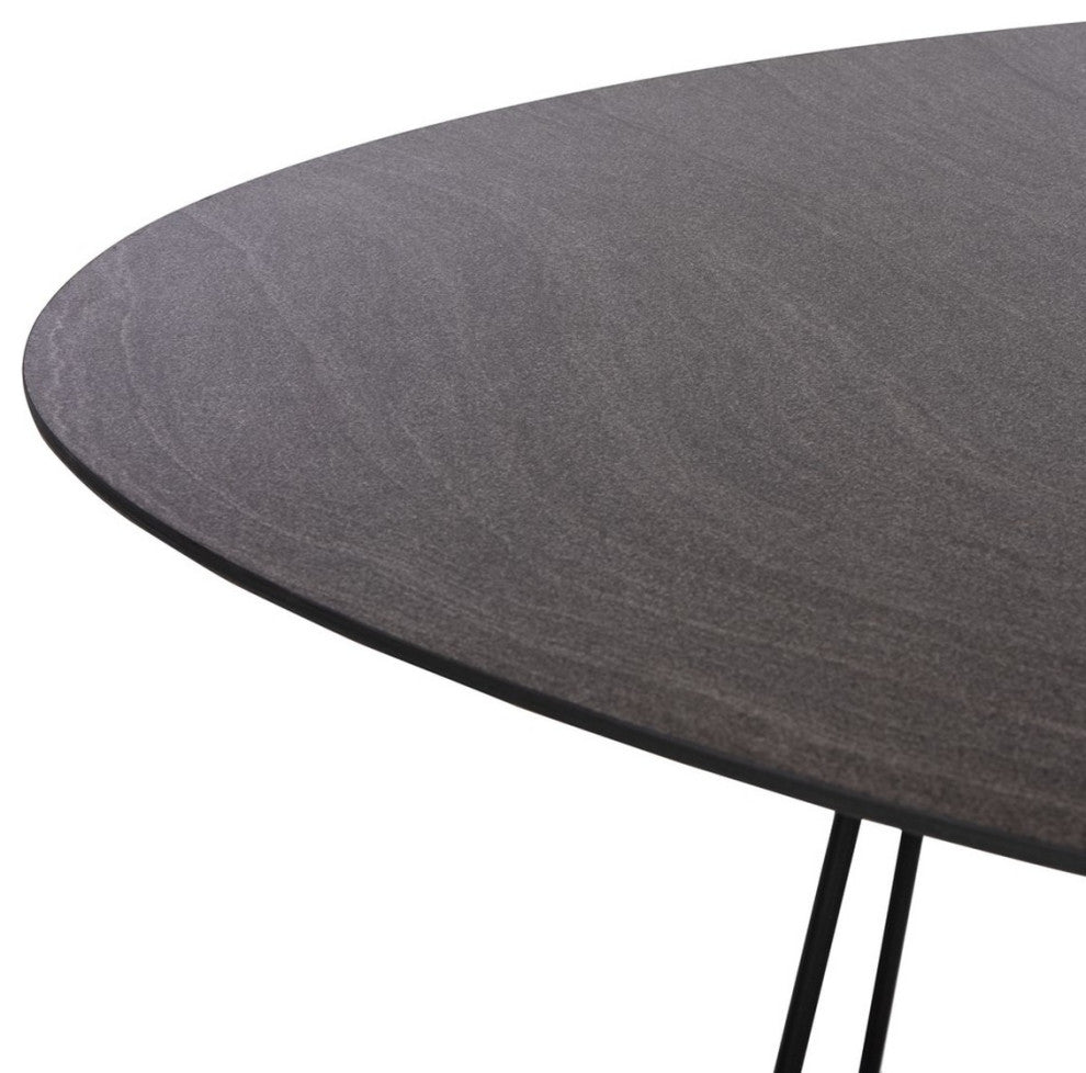 Safavieh Brooks Side Table, Dark Grey/Black