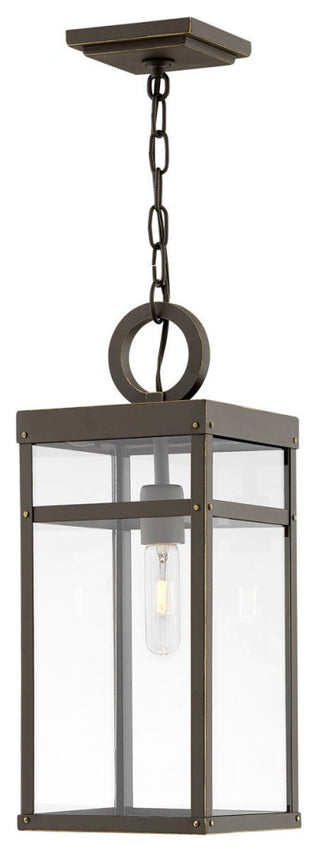 Hinkley Porter Medium Hanging Lantern, Oil Rubbed Bronze