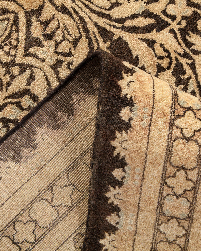 Mogul, One-of-a-Kind Hand-Knotted Area Rug Black, 6'1"x8'10"