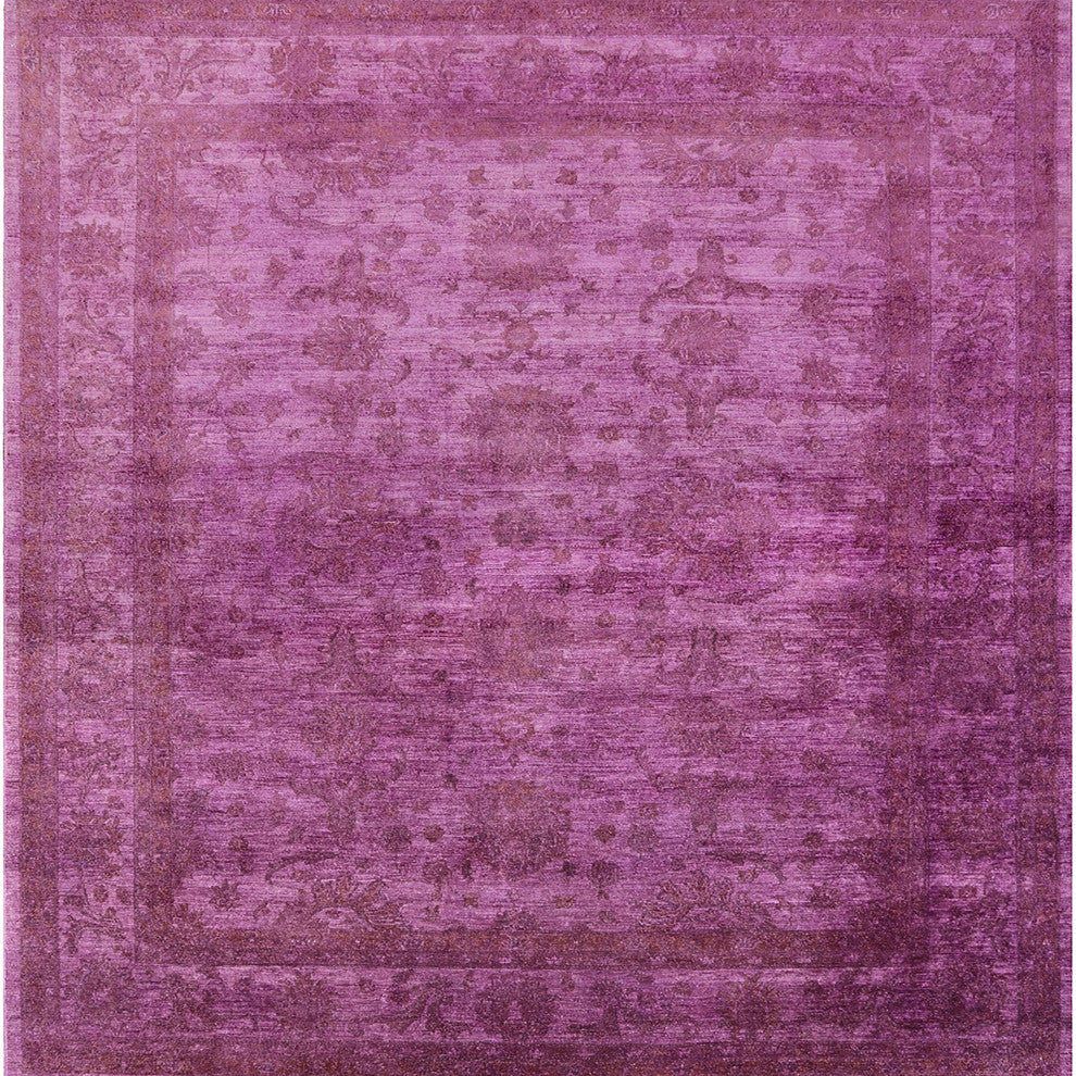 Ahgly Company Indoor Square Mid-Century Modern Area Rugs, 5' Square