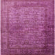 Ahgly Company Indoor Square Mid-Century Modern Area Rugs, 5' Square