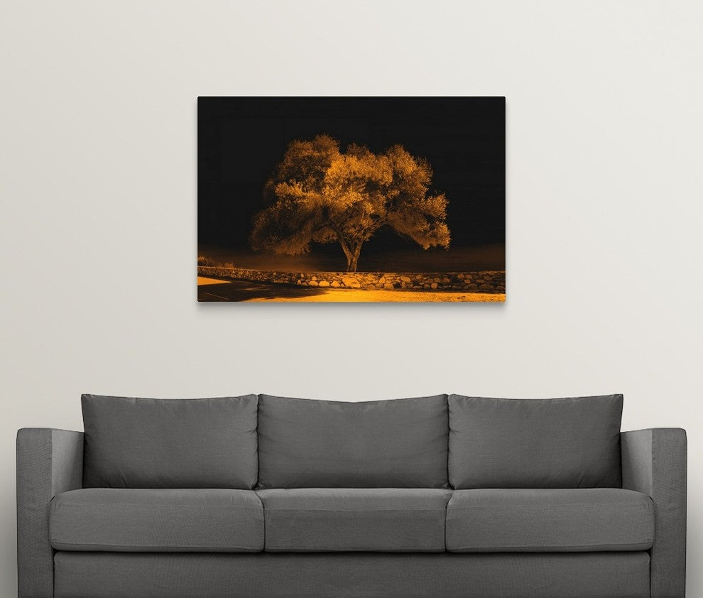 "Black Sweat" Wrapped Canvas Art Print, 48"x32"x1.5"