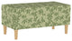 Storage Bench, Lyanna Floral Sage Tonal