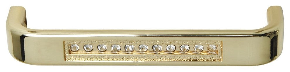 Utopia Alley Gleam Cabinet Pull, Polished Gold, 3.75", 1 Pack