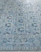 Fine Vibrance, One-of-a-Kind Hand-Knotted Area Rug Gray, 8'1"x10'2"