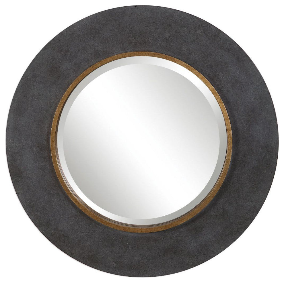 Uttermost Saul Round Mirror