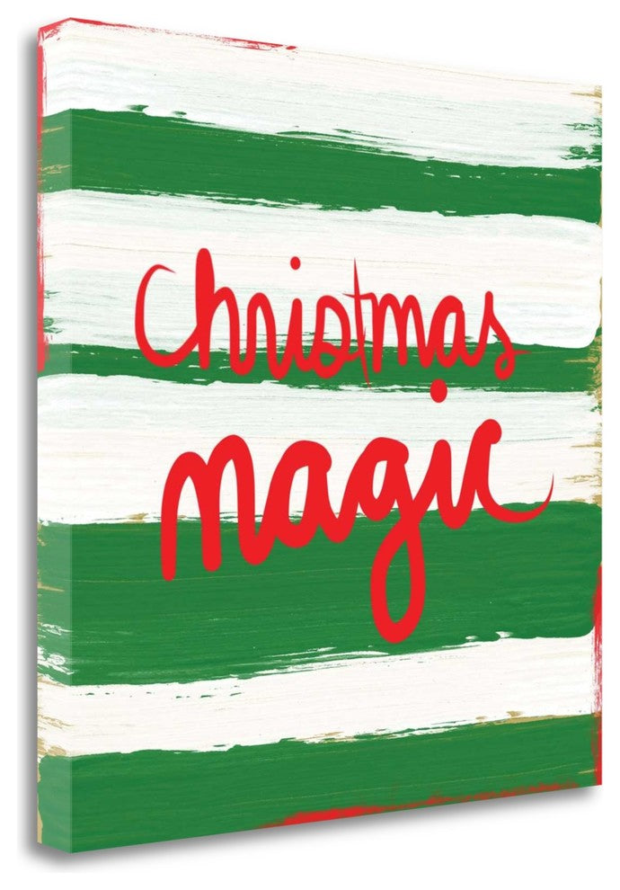 "Bright Christmas Magic" By Linda Woods, Giclee Print on Gallery Wrap Canvas