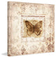 "Antique Butterfly II" Painting Print on Canvas by Irena Orlov