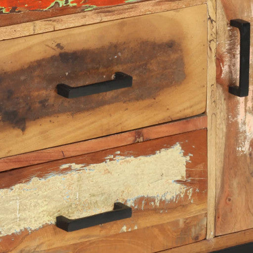 vidaXL Sideboard Buffet Cabinet with Storage for Kitchen Solid Reclaimed Wood