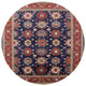 Ahgly Company Indoor Round Mid-Century Modern Area Rugs, 8' Round