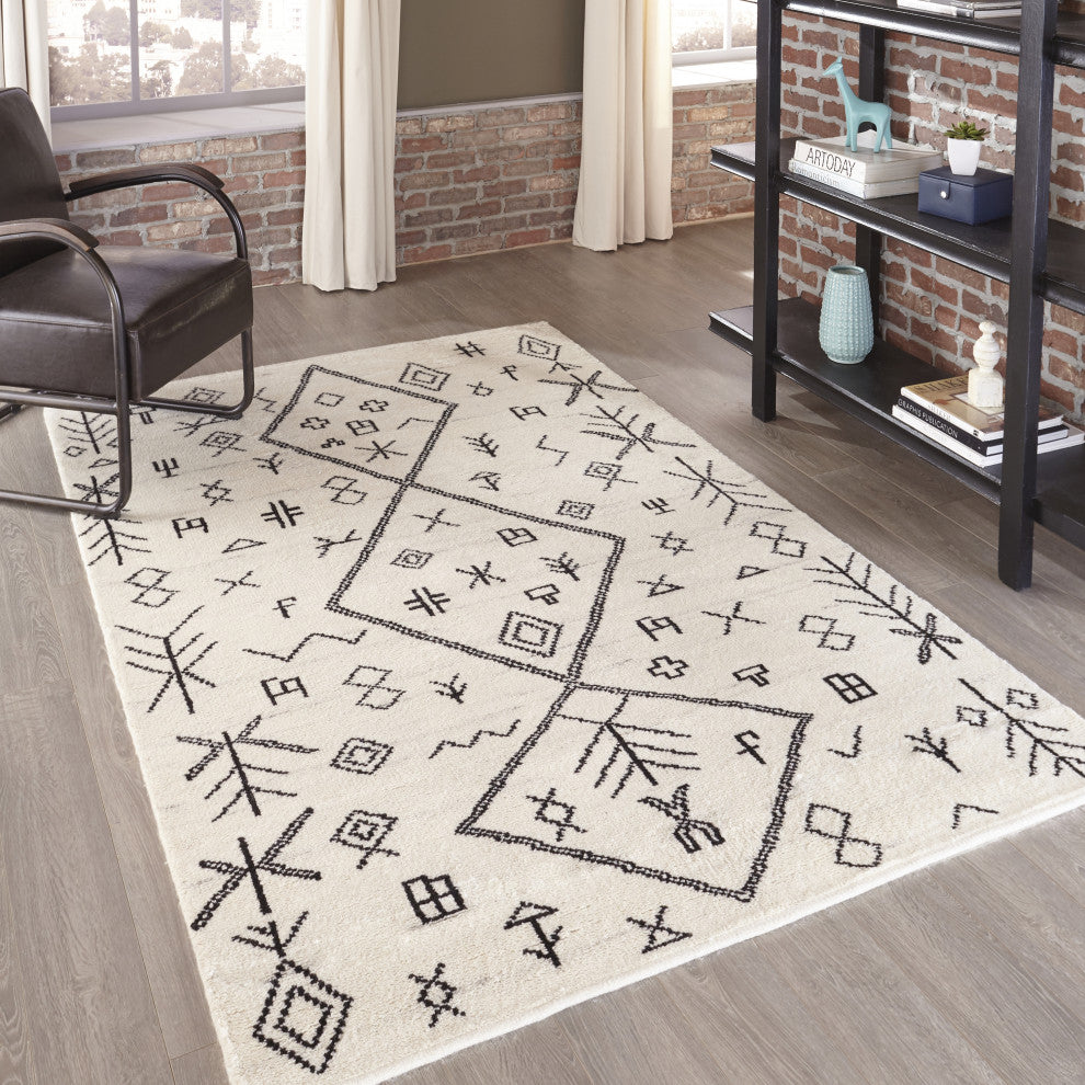 Atlas ATLASATL-7NAT Rug, 2'3"x8' Runner