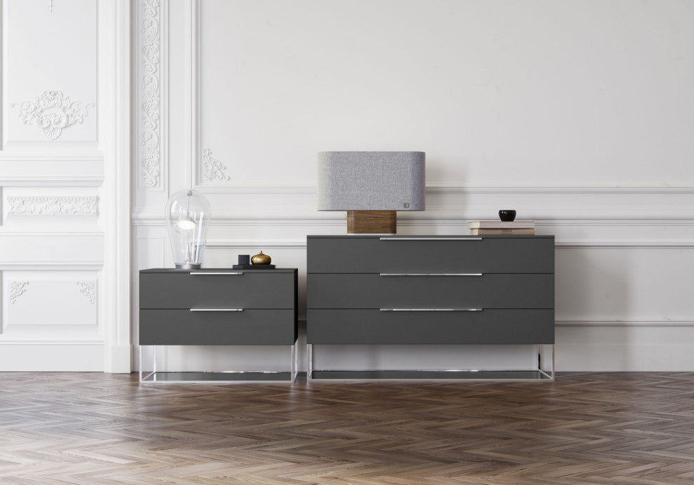 Bowery Dresser, Dark Gull Gray