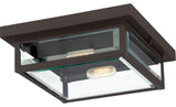 Quoizel WVR1312WT 2-Light Flush Mount, Westover