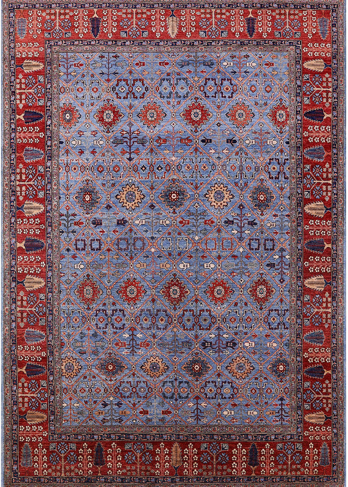 Ahgly Company Indoor Rectangle Mid-Century Modern Area Rugs, 8' x 10'