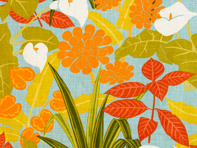 Spice Island Sofa in Natural, Beach-Lily Fabric