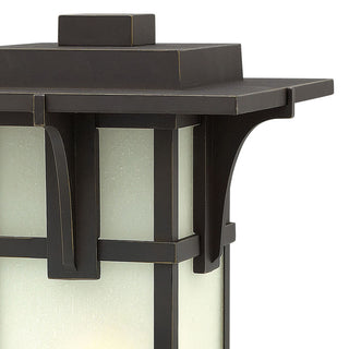 Hinkley Manhattan Medium Pier Mount Lantern, Oil Rubbed Bronze