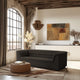 Cascade Upholstered Set, Brown, Boucle Fabric, Sofa