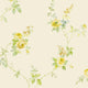 Rose Gardens 2, Romantic Floral Flower Cream, Yellow Wallpaper Roll
