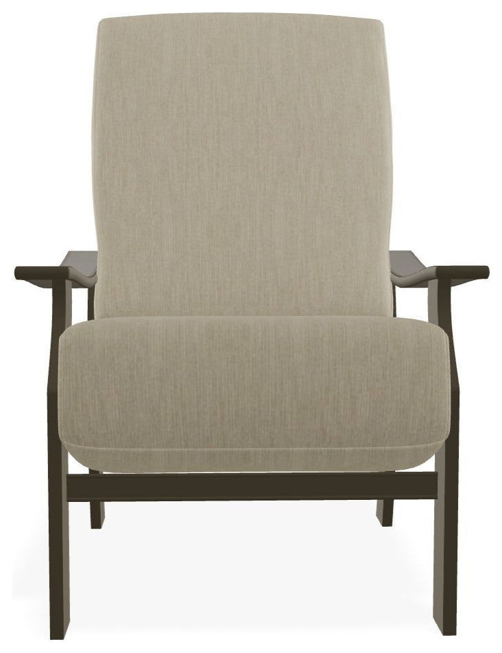 St. Catherine Deep Seat Outdoor Armchair, Huskie/Beachwood
