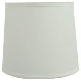 32741 Hardback Empire Shaped Spider Lamp Shade, Off White, 9"x10 1/2"x9"