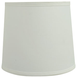 32741 Hardback Empire Shaped Spider Lamp Shade, Off White, 9"x10 1/2"x9"