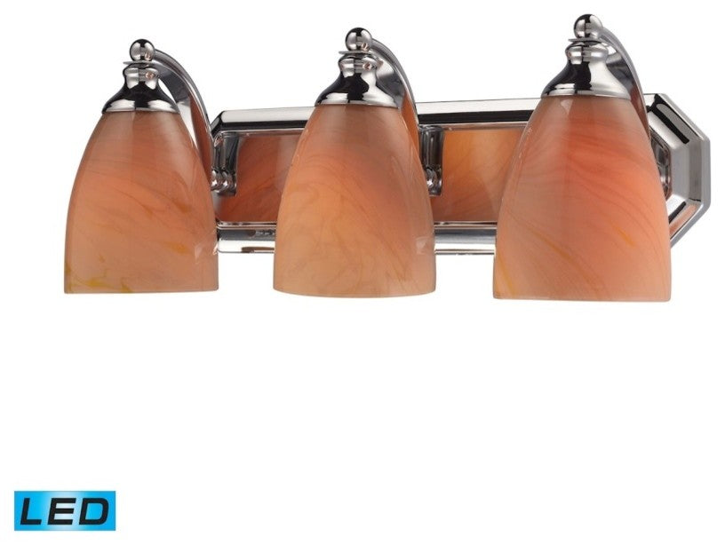 ELK Lighting Bath And Spa 3-Light Vanity Light - 570-3C-SY-LED