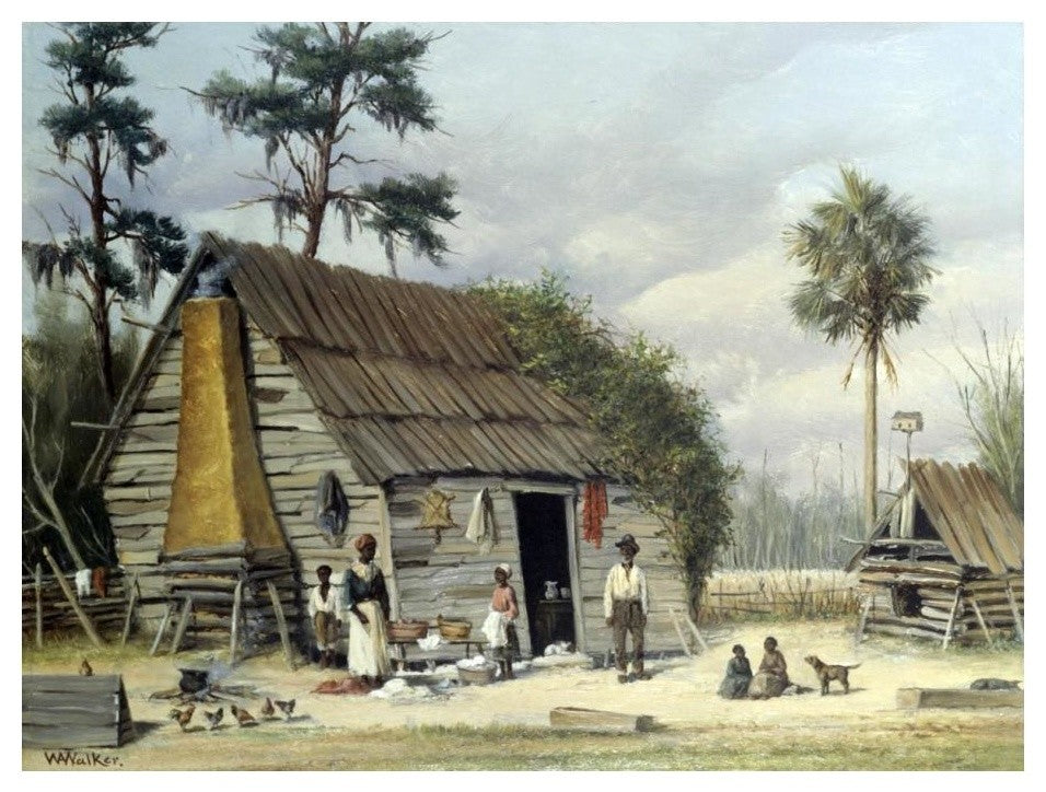 "Laundry Day" Digital Paper Print by William Aiken Walker, 24"x18"
