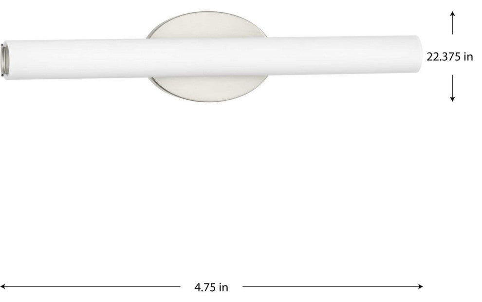 Parallel LED 22" Linear Bath/Vanity Light, Brushed Nickel