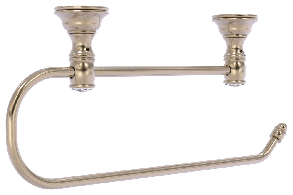 Carolina Crystal Under Cabinet Paper Towel Holder, Antique Pewter