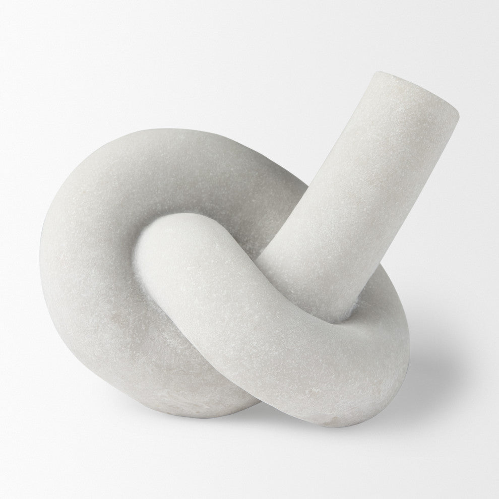 Otto  Granite Resin Large Knot Sculpture Decorative Object