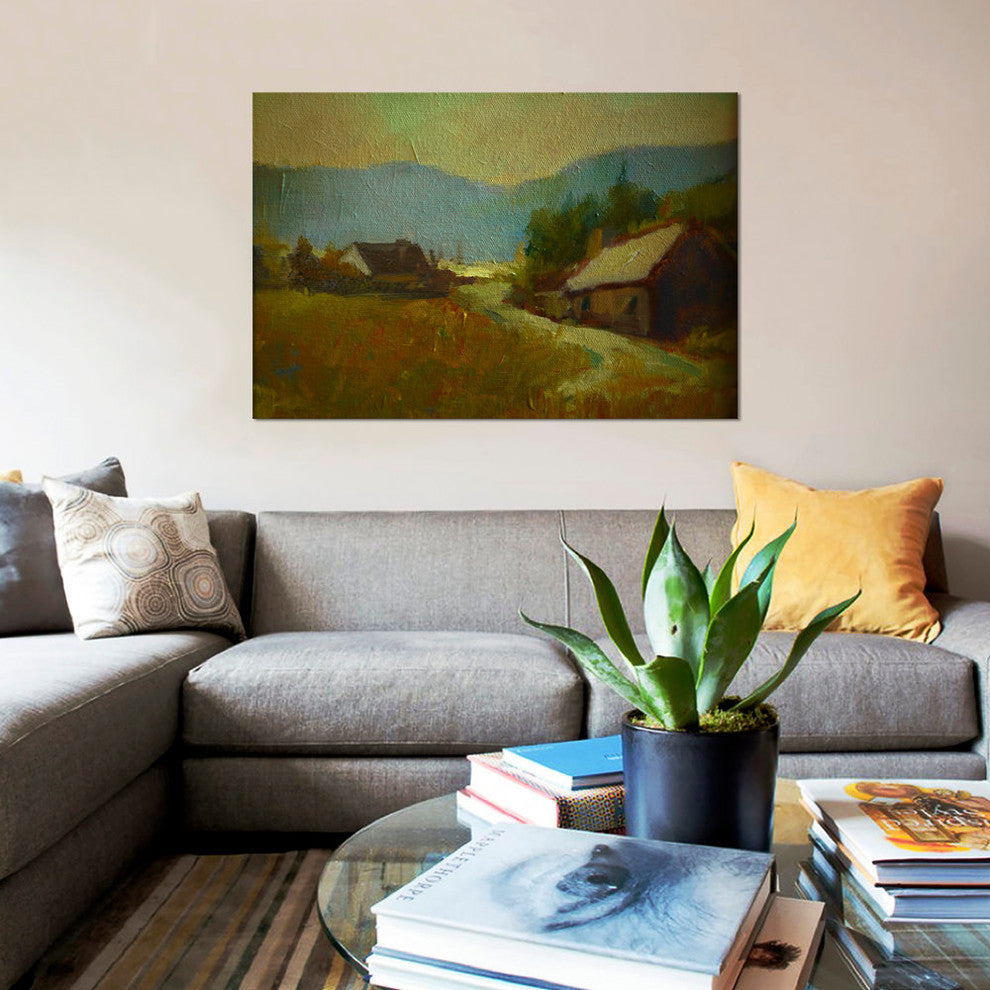 "Early Evening" by Eddie Barbini, Canvas Print, 18"x12"