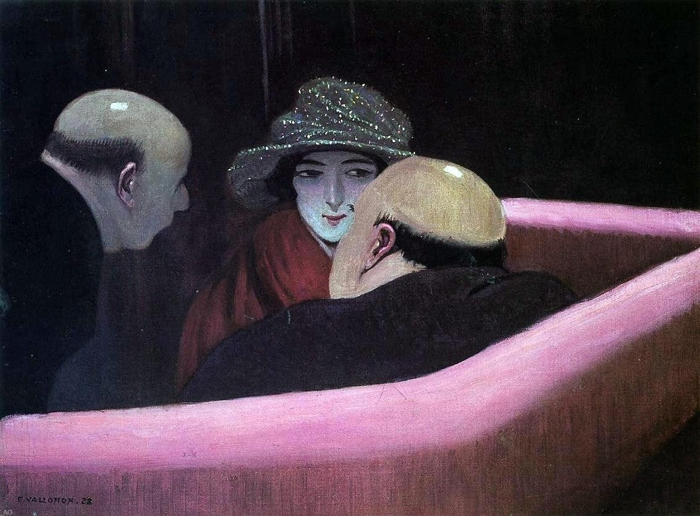 Felix Vallotton Chaste Suzanne, 21"x28" Wall Decal