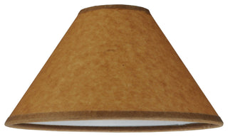 8W X 4.25H Taos Brown Parchment Shade