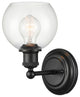 Innovations 341-1W-BK-G122-6-LED Concord 1 Light 6" Sconce, Matte Black