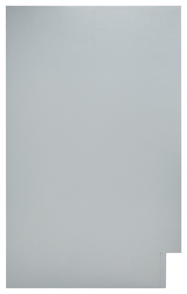 ARIEL Kelly 66 Inch Double Sink Base Cabinet, Grey