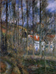 Camille Pissarro The Cote des Boeurs at l'Hermitage near Pontoise Canvas Wrap