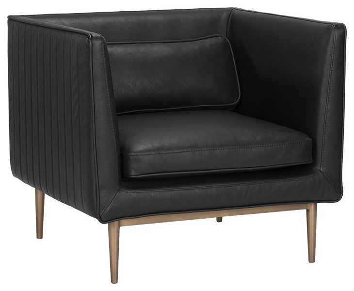 Batavia Armchair, Vintage Black