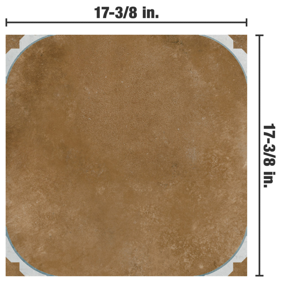 Tetuan Arena Porcelain Floor and Wall Tile, Terra