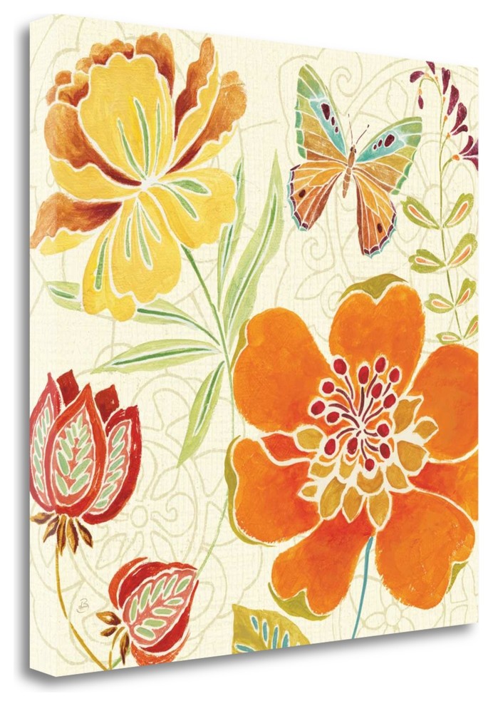 "Spice Bouquet II" By Daphne Brissonnet, Giclee Print on Gallery Wrap Canvas
