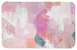 Funky Blush Abstract 34x21 Bath Mat