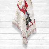 Laural Home Nutcracker Christmas 60" X 80" Woven Throw Blanket