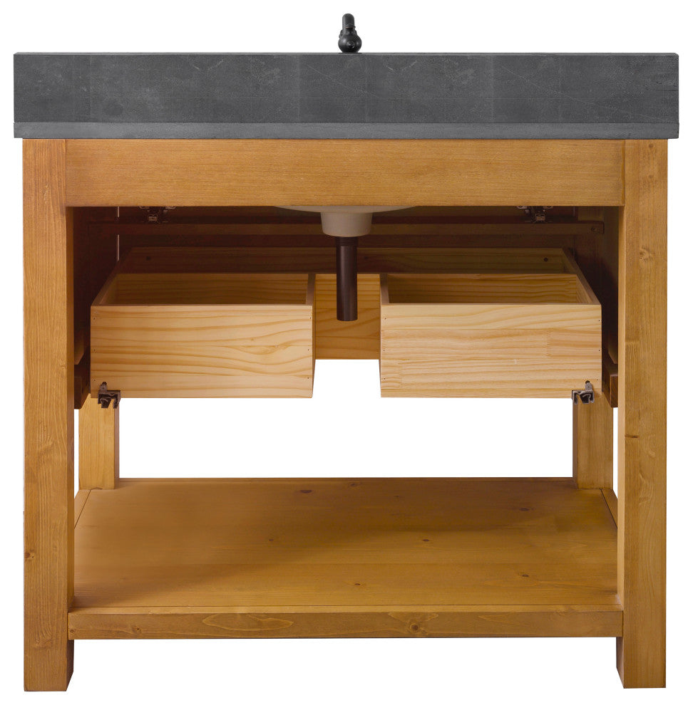 Windwood 36" Bathroom Vanity, Natural