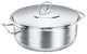Korkmaz Stainless Steel Dutch Oven With Lid, 22 Quart