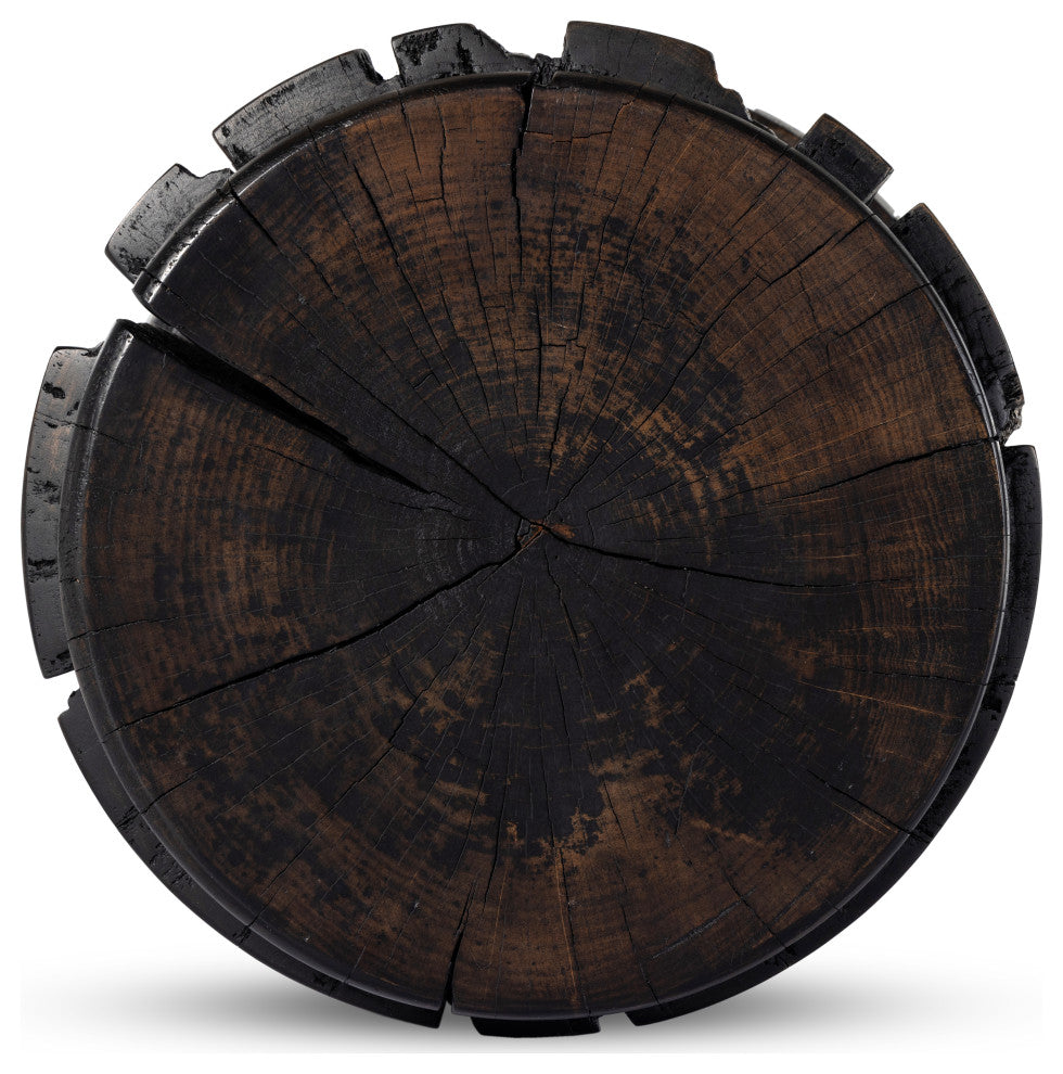 Judah End Table-Rubbed Black