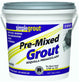 CustomÂ® PMG3811-2 SimpleGroutÂ® Pre-Mixed Grout, Bright White, 1 Gallon