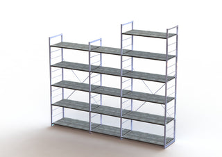 Bookcase 65x33", Brown