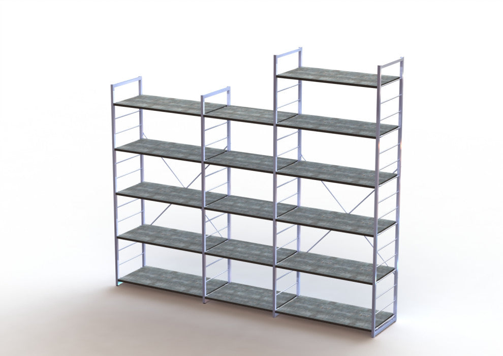 Bookcase 65x33", Brown